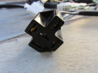 Socket for starter relay.