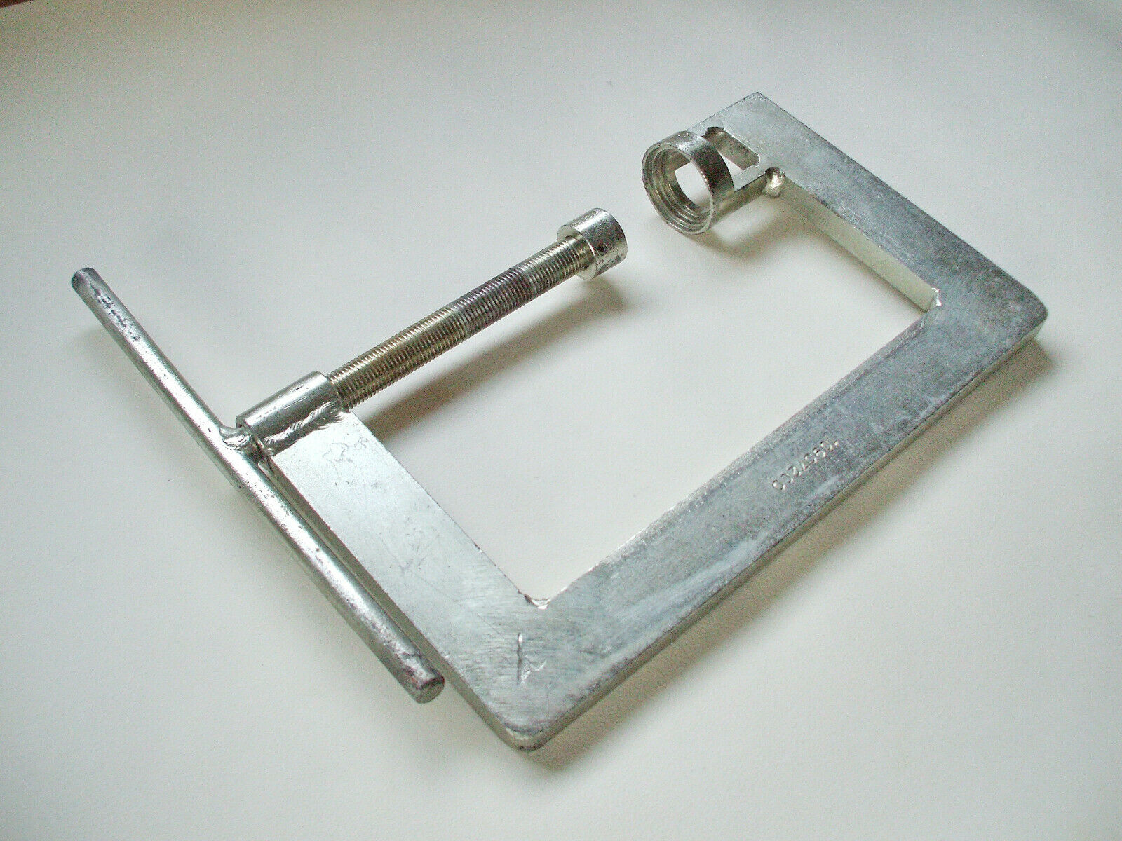 Moto Guzzi factory valve spring compressor tool.