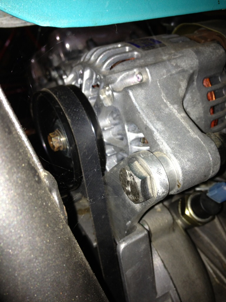 Kurt Thomas' alternator conversion. Applicable to Moto Guzzi V700, V7 Special, Ambassador, 850 GT, 850 GT California, Eldorado, and 850 California Police motorcycles.