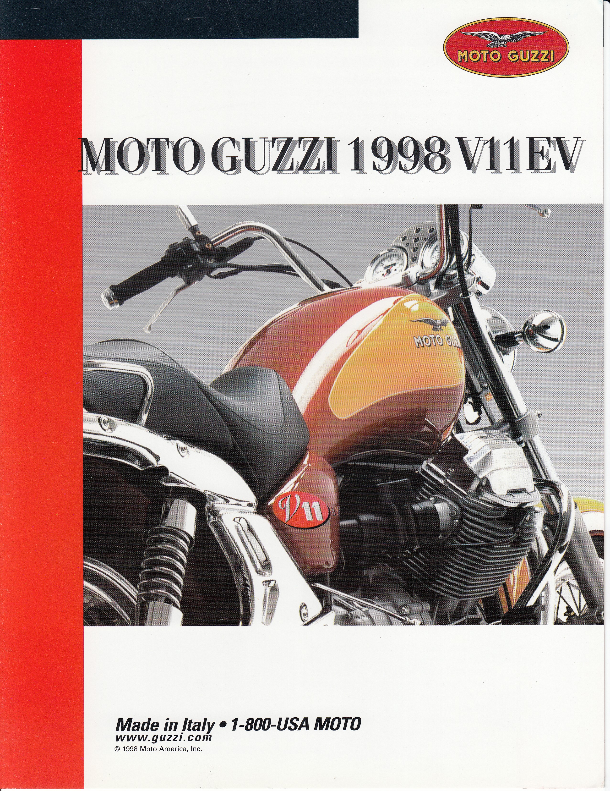 Brochure - Moto Guzzi 1998 V11 EV