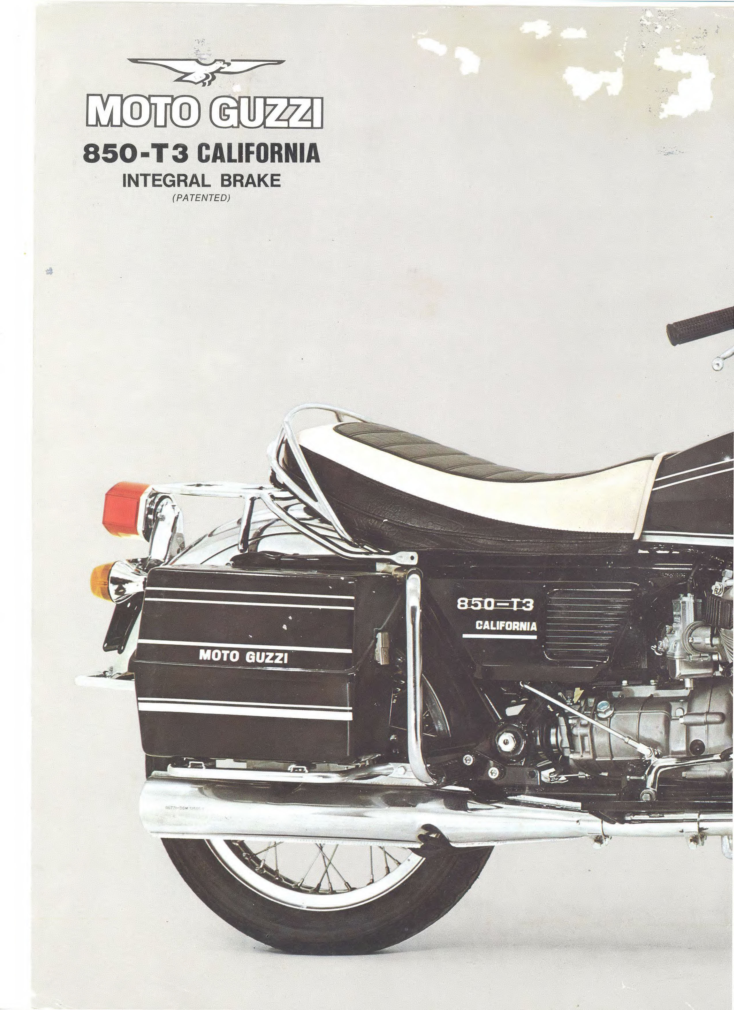 Moto Guzzi factory brochure: 850 T3 California