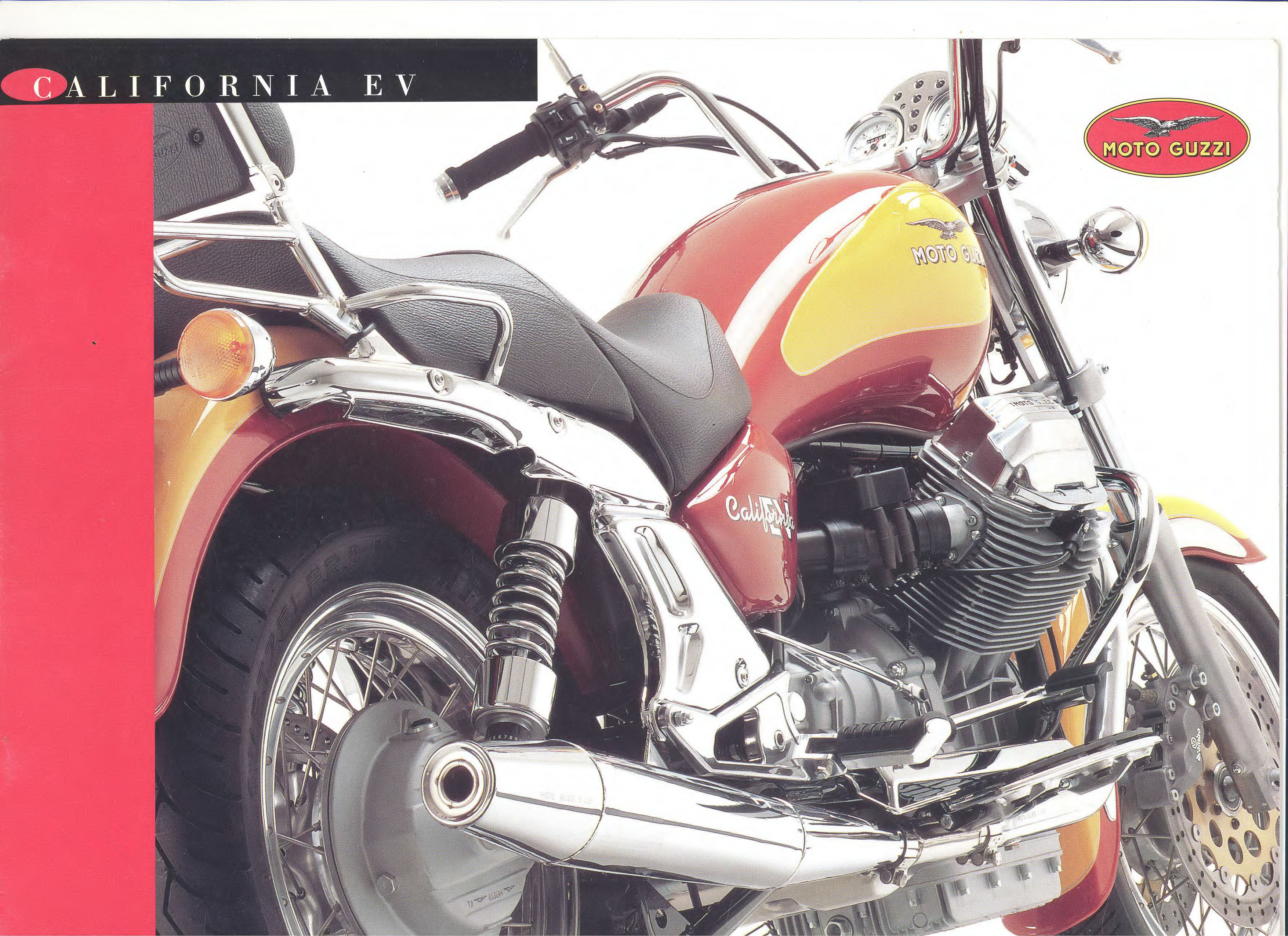 Moto Guzzi factory brochure: California EV