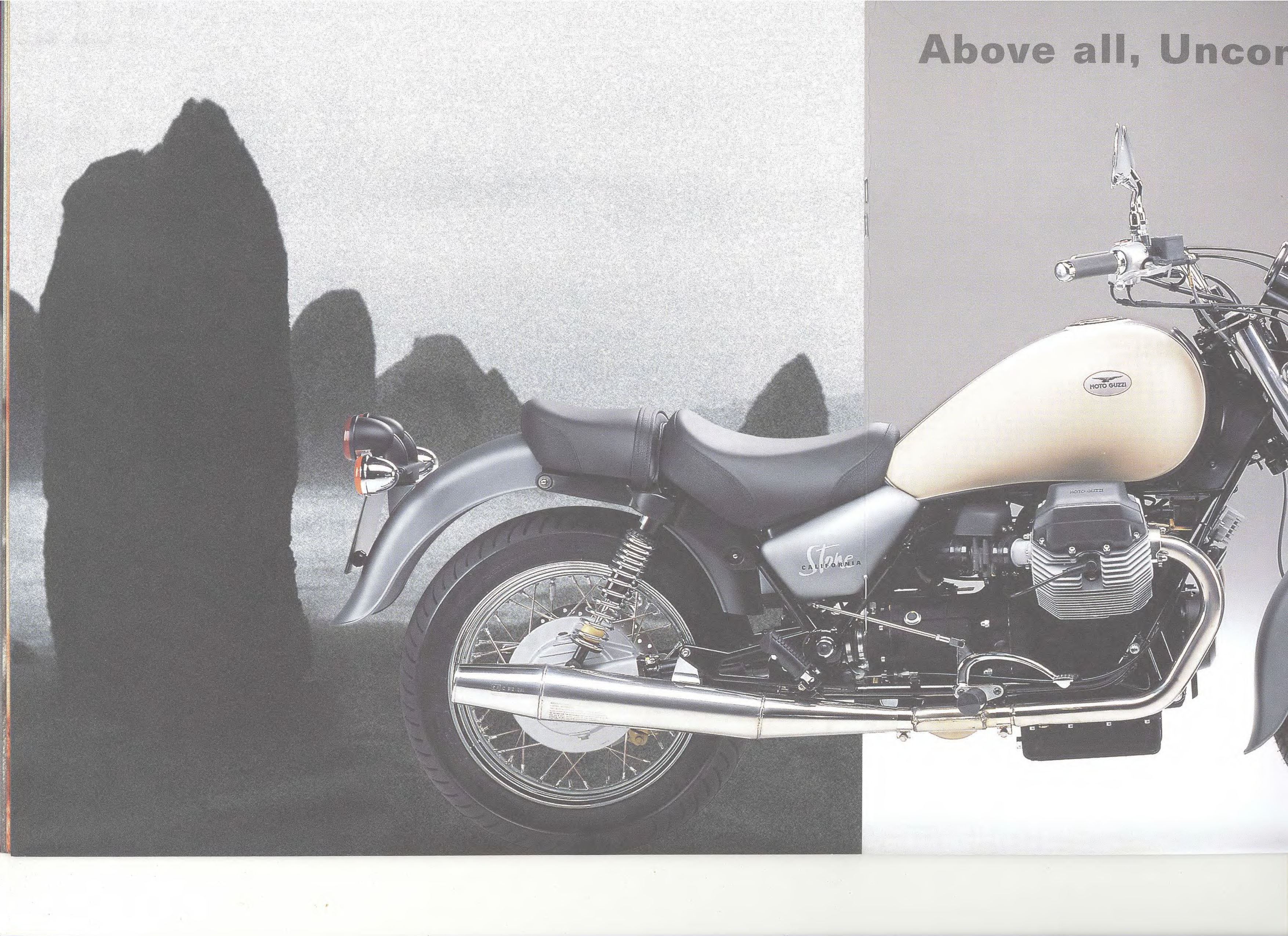 Moto Guzzi factory brochure: California Stone