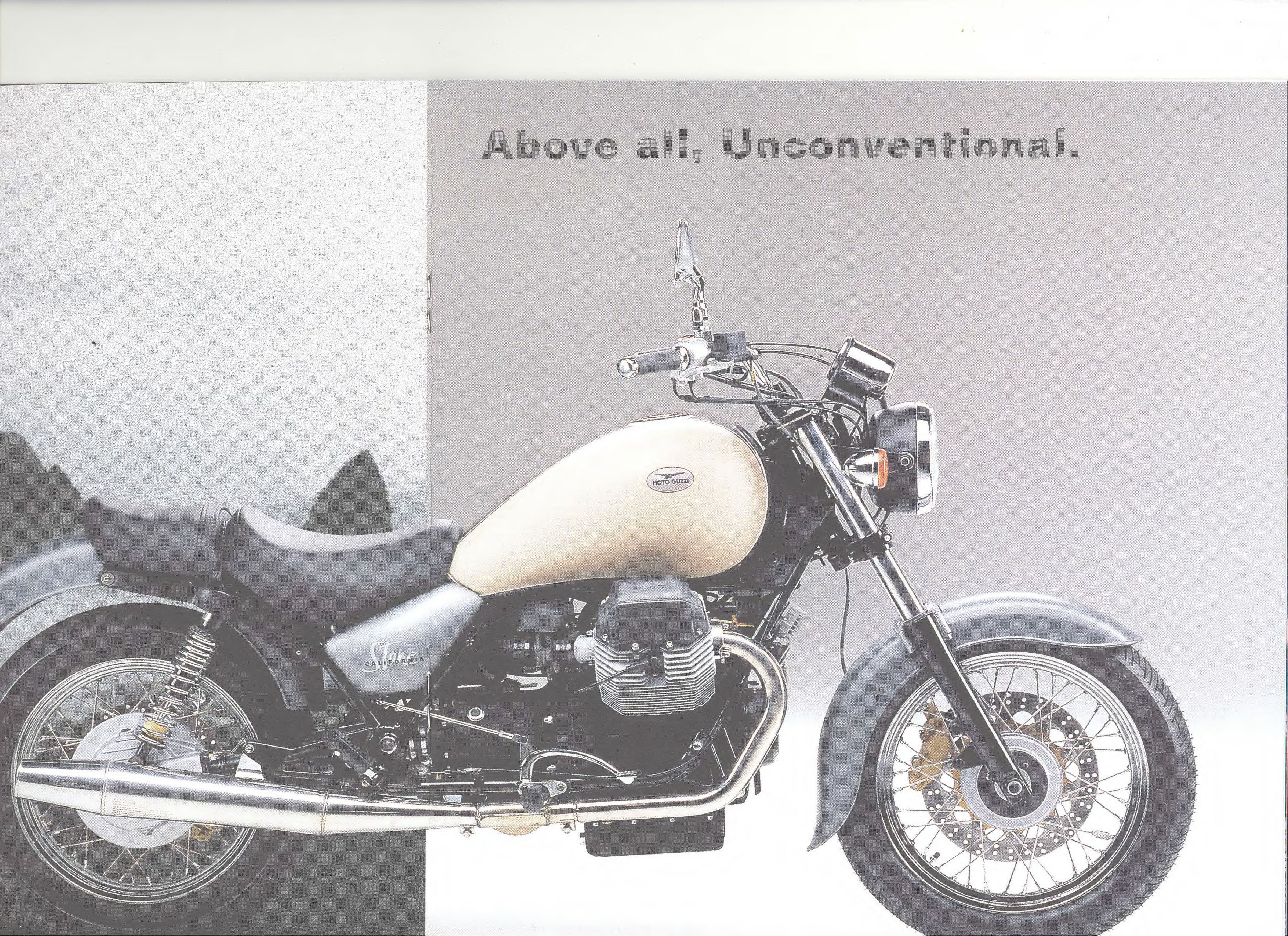 Moto Guzzi factory brochure: California Stone