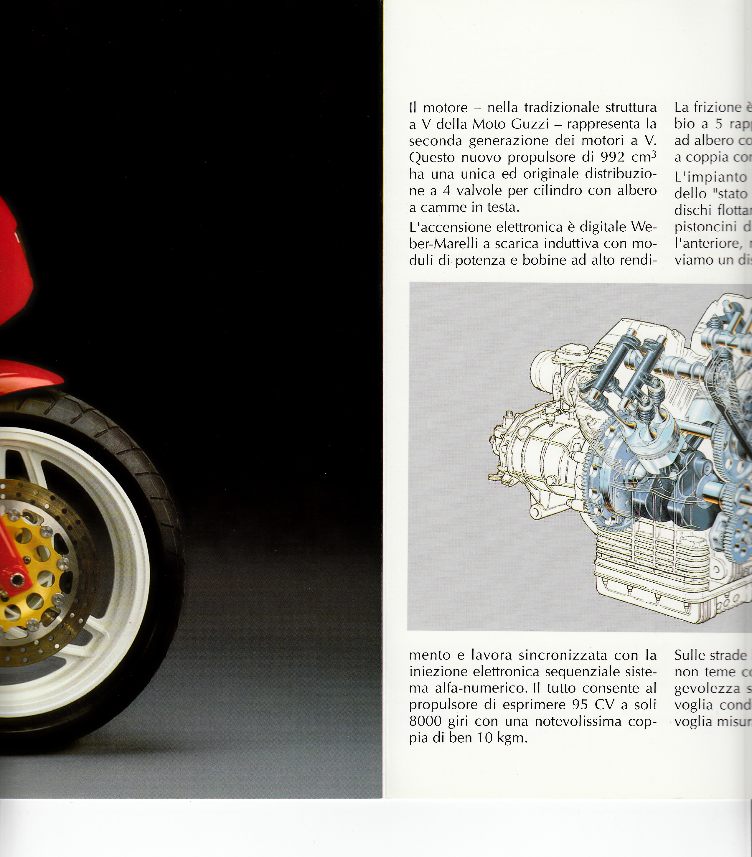 Brochure - Moto Guzzi Daytona 1000 (4 fold)