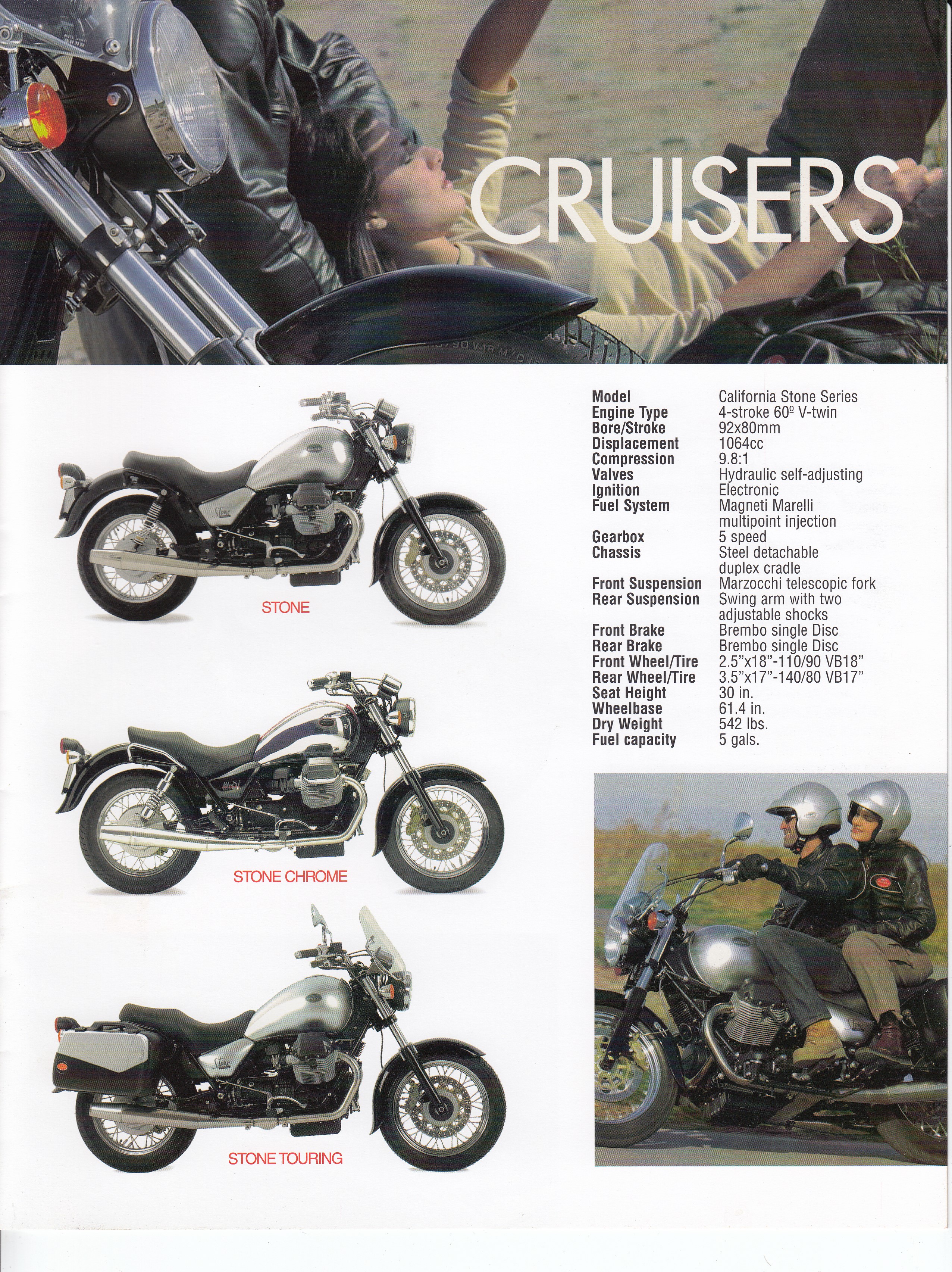 Moto Guzzi brochure: 2003