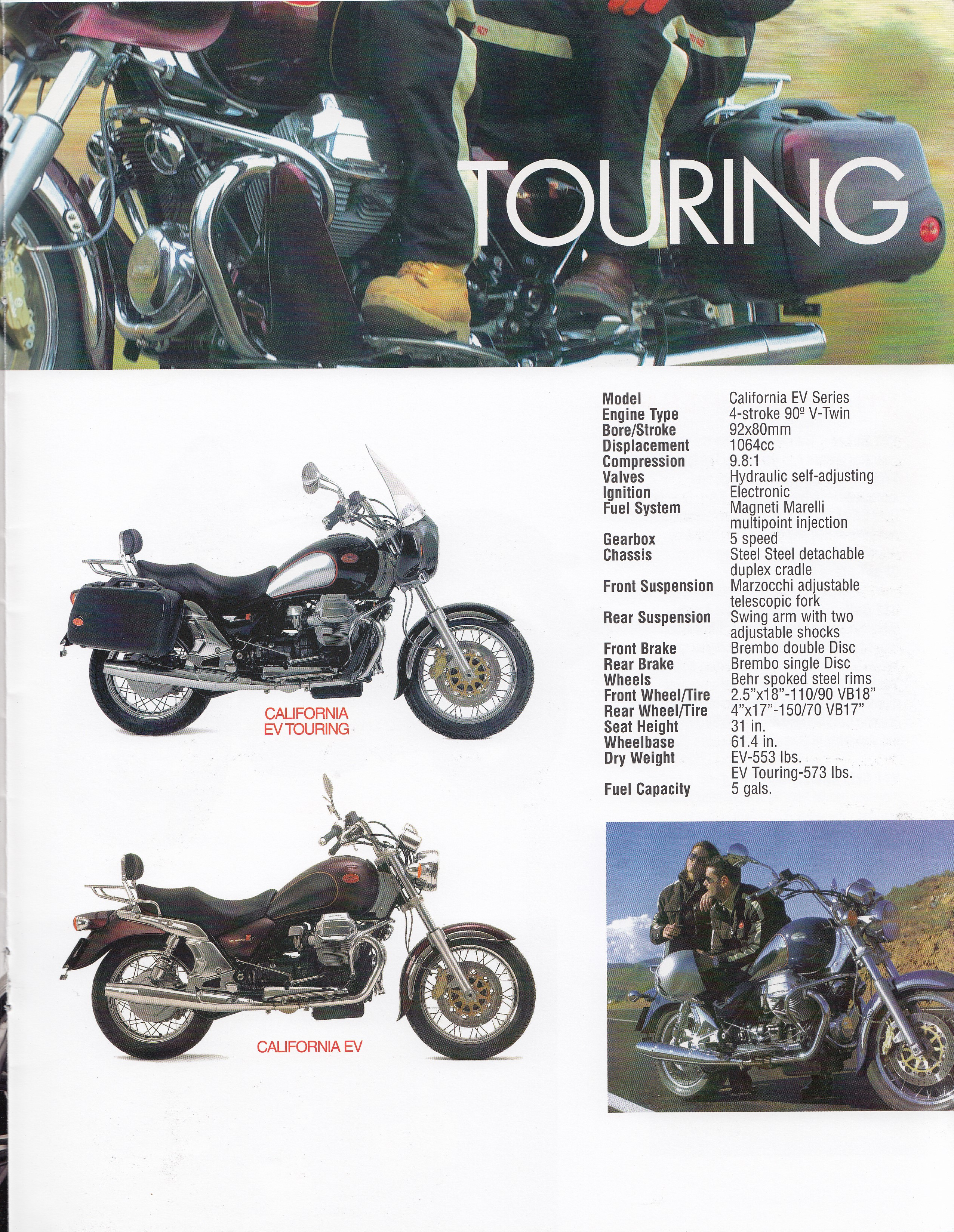 Moto Guzzi brochure: 2003