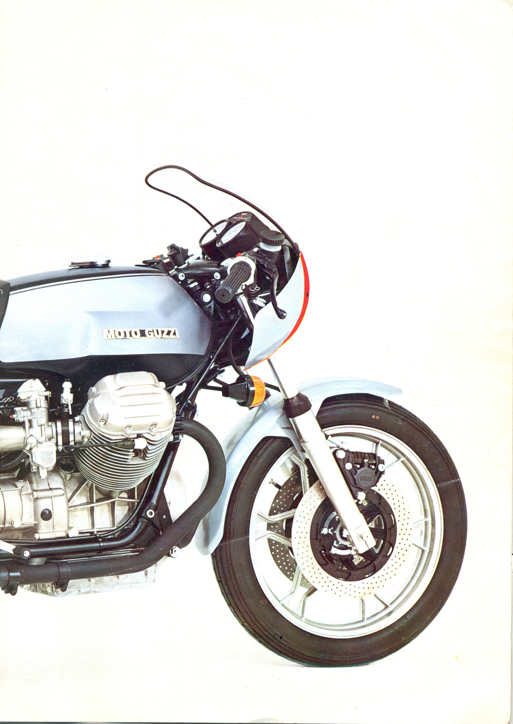 Moto Guzzi factory brochure: 850 Le Mans (blue)