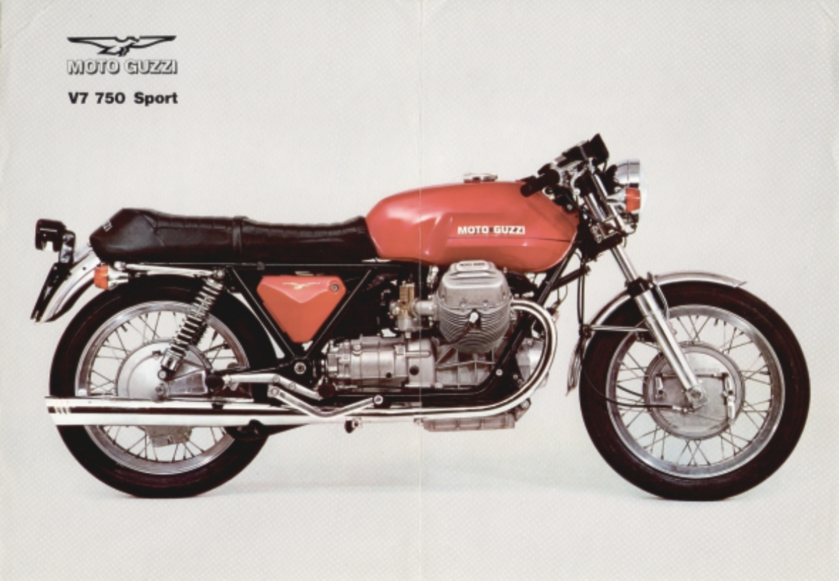 Moto Guzzi factory brochure: V7 Sport