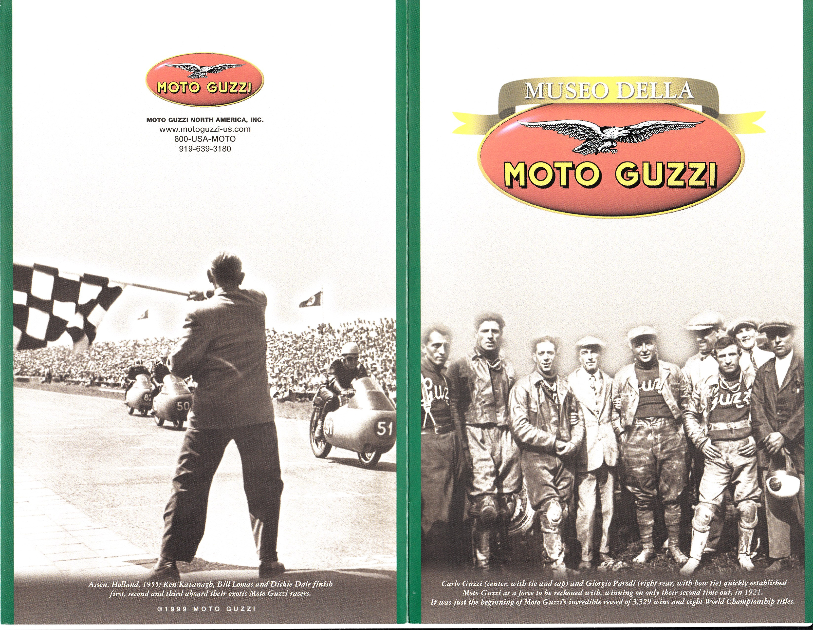 Brochure - Moto Guzzi Museo Della Moto Guzzi (1999)