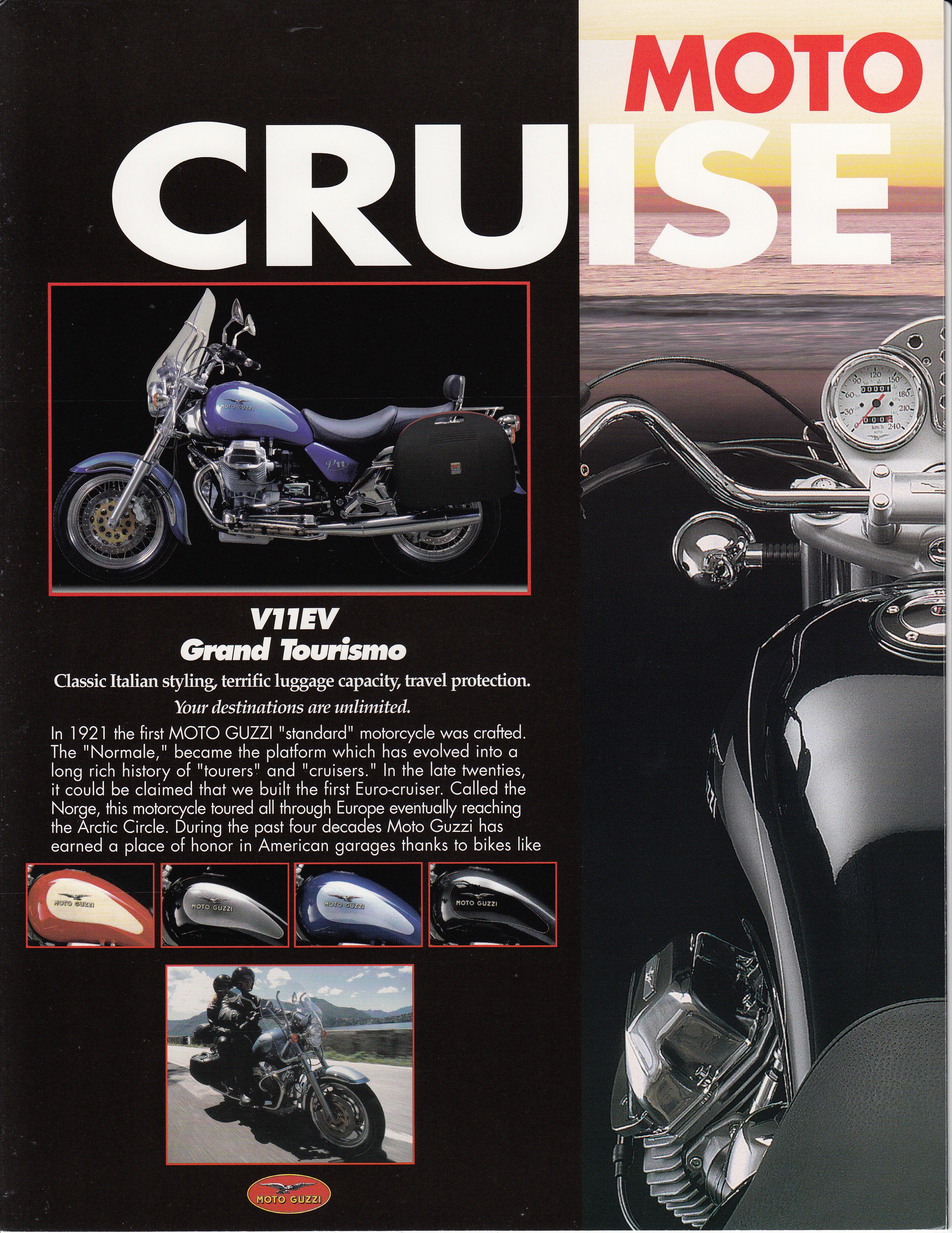 Brochure - Moto Guzzi V11 EV and V11 Bassa