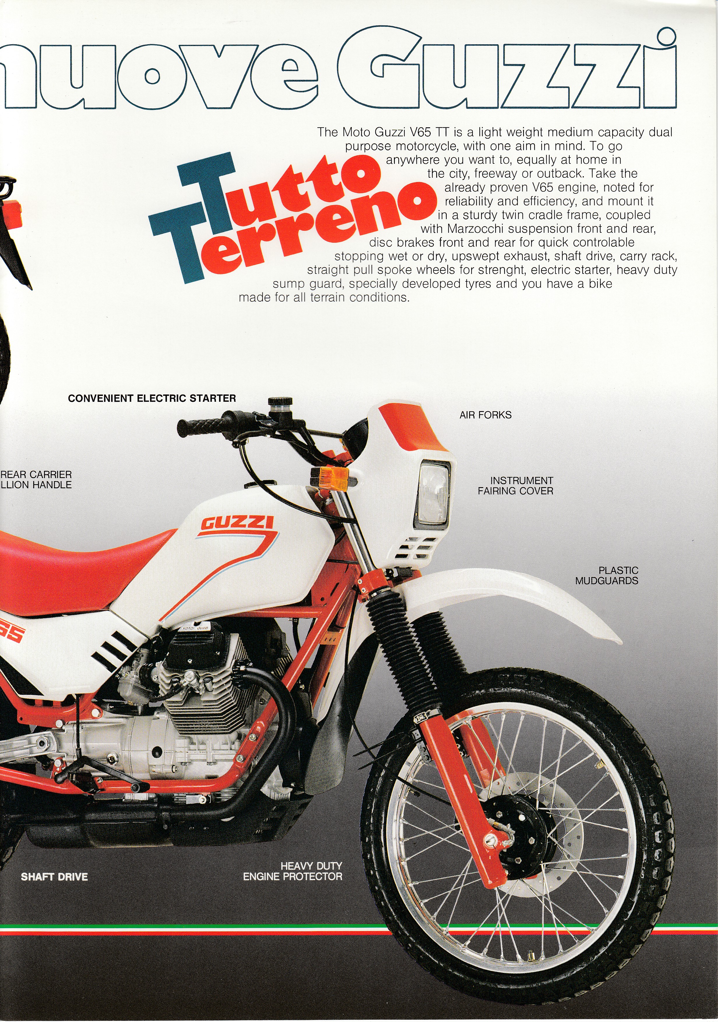 Brochure - Moto Guzzi V65TT (English)