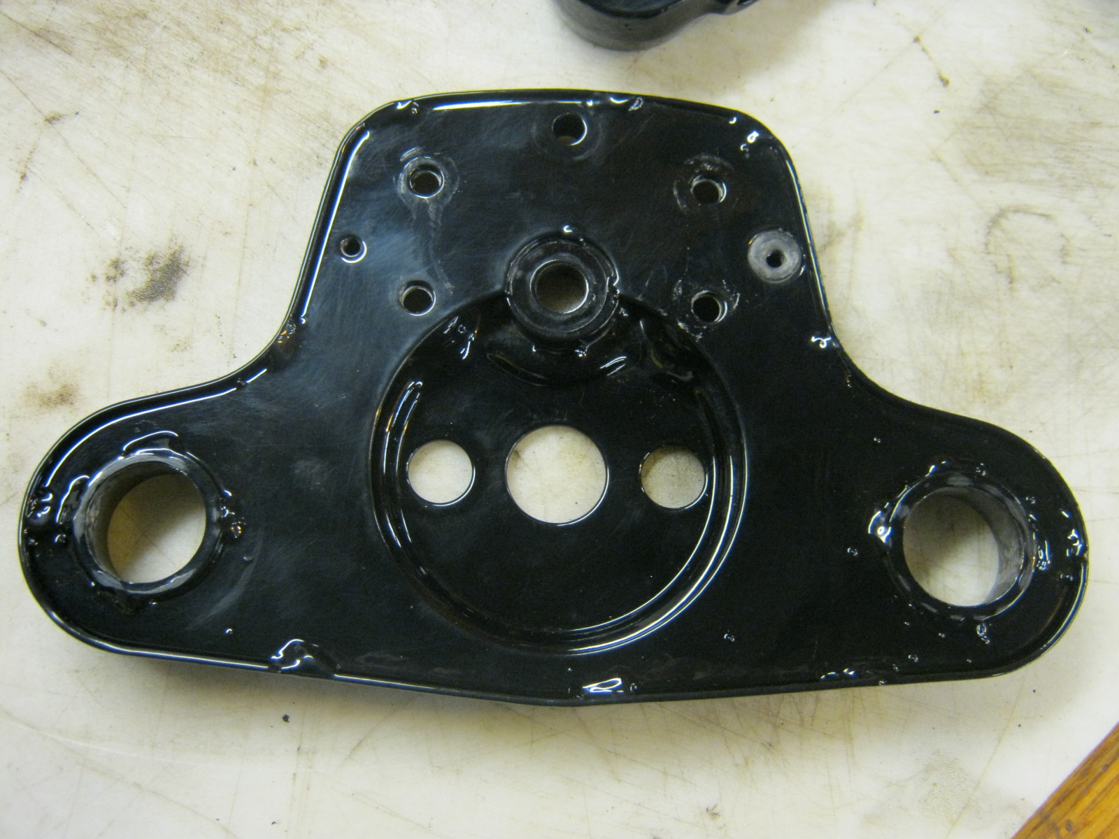 Disc brake stockish configuration. Applicable to Moto Guzzi V700, V7 Special, Ambassador, 850 GT, 850 GT California, Eldorado, and 850 California Police models.