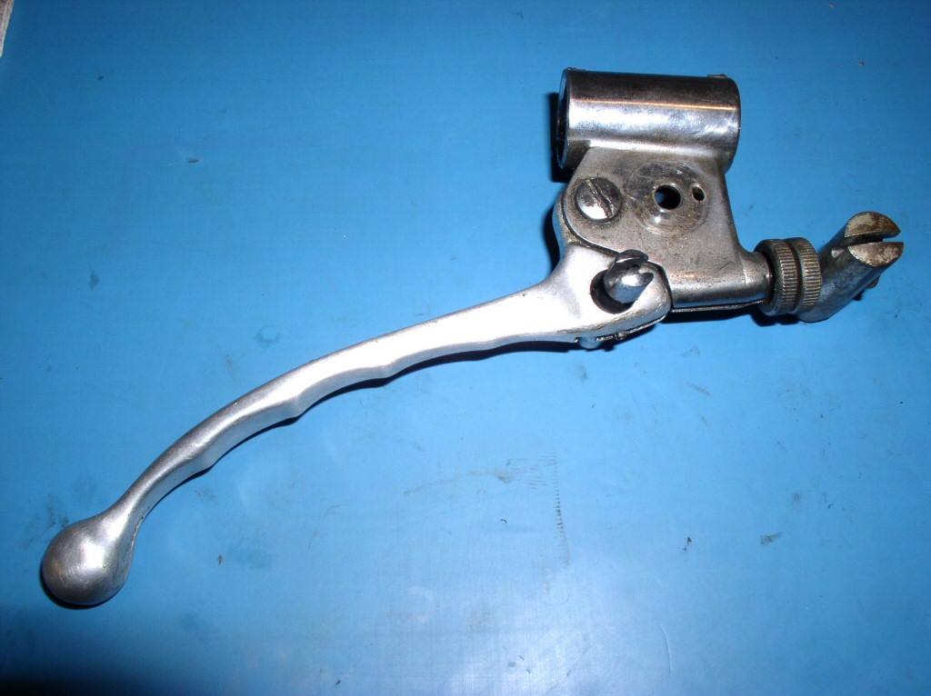 Moto Guzzi four leading shoe front brake used on late V700, Eldorado, and 850GT models.