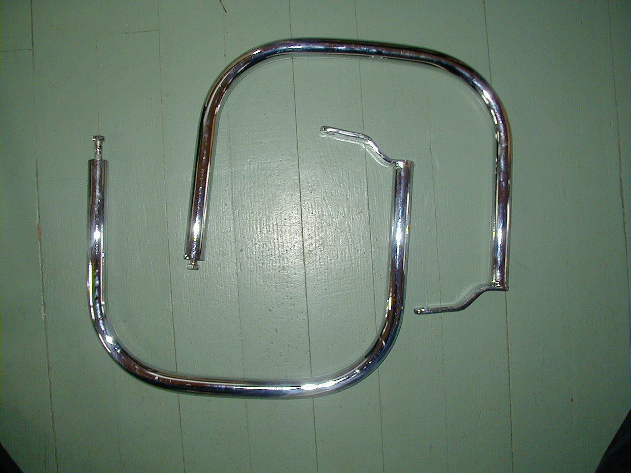 For Tontis: DB Triple Chromed Tonti Crash Bars.