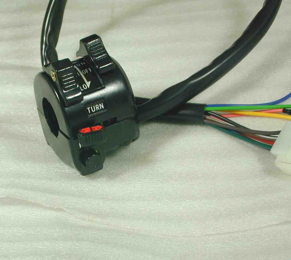 Yamaha handlebar switch as used on a 1977 XT500.