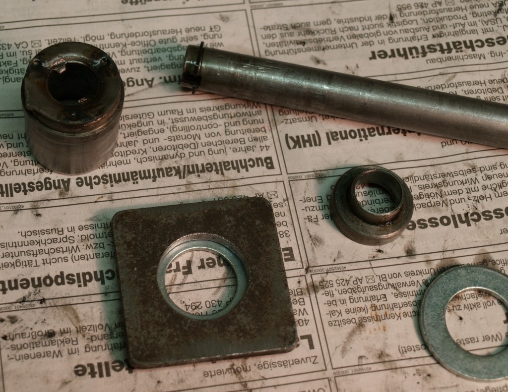 Tool for tensioning the disc brake spring.