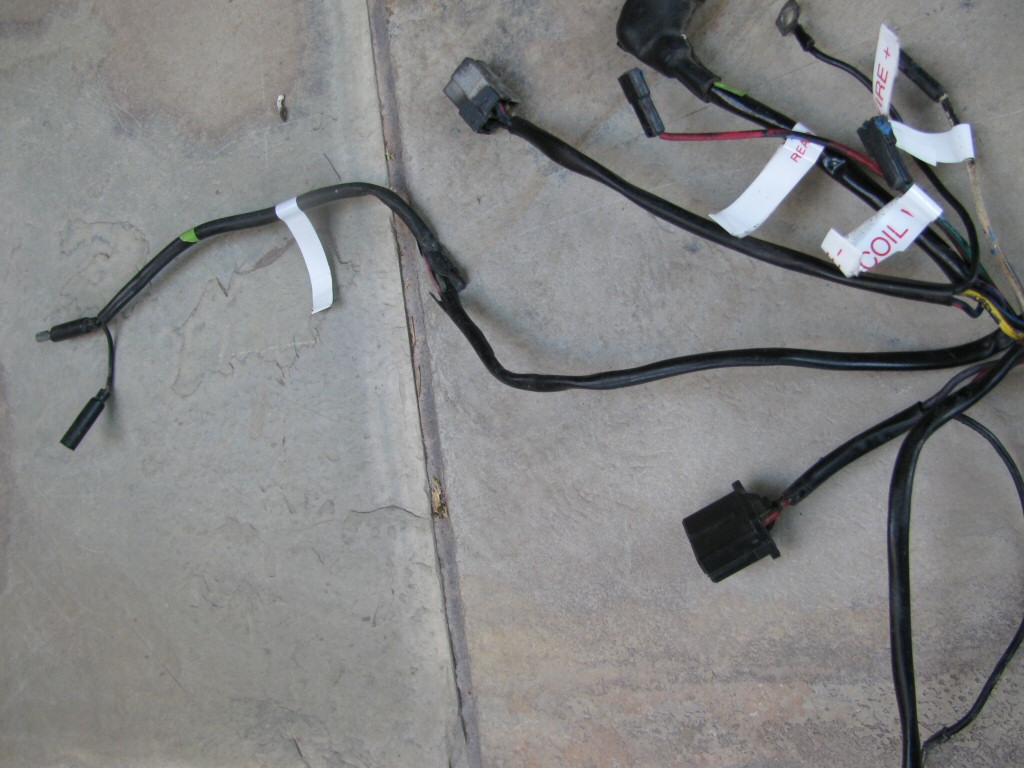 Main harness for the Moto Guzzi Le Mans (series 2, MG# 14747151).