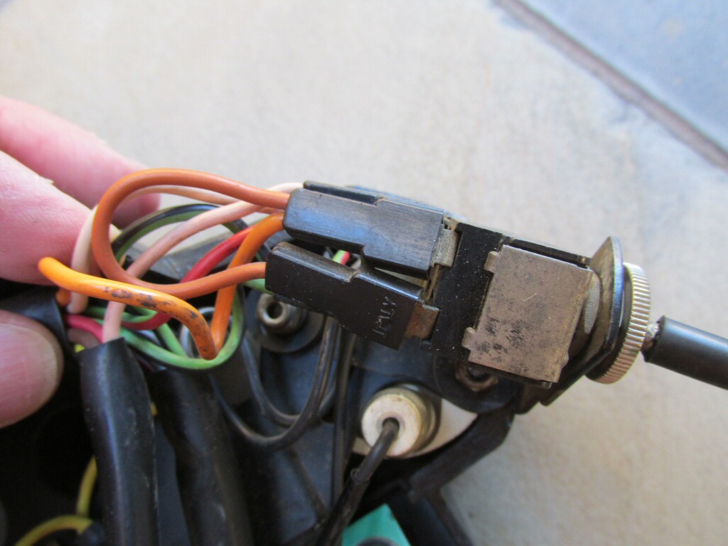 Dash wiring for a Moto Guzzi Le Mans CX 100 (MG# 14747255).