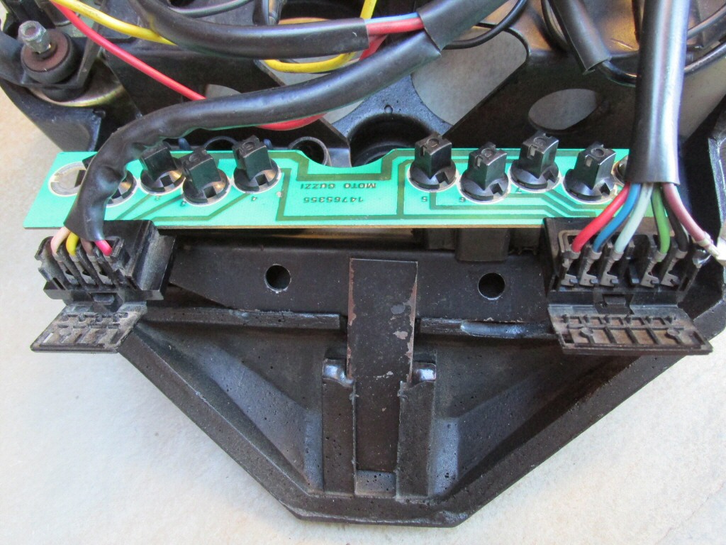 Dash wiring for a Moto Guzzi Le Mans CX 100 (MG# 14747255).