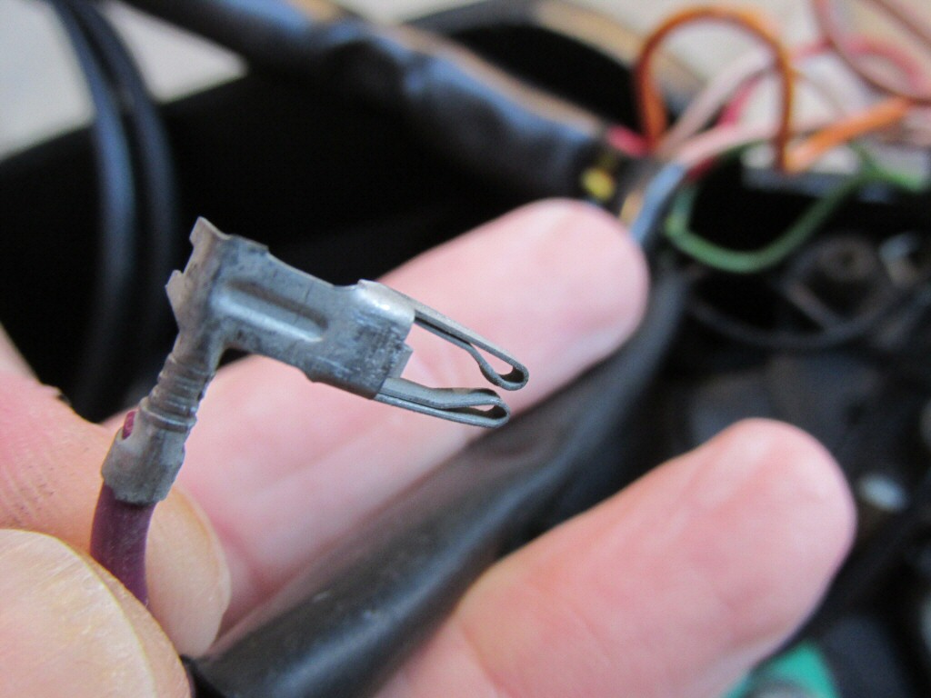 Dash wiring for a Moto Guzzi Le Mans CX 100 (MG# 14747255).