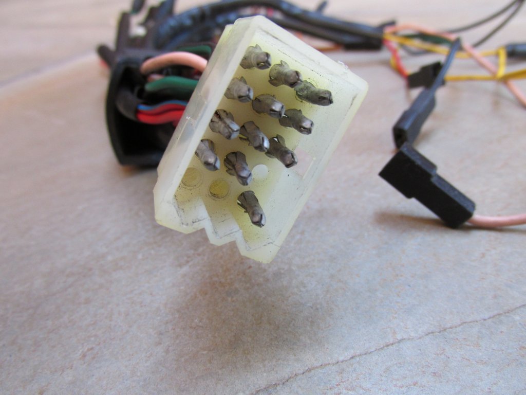 Dash wiring for a Moto Guzzi Le Mans III (MG# 28747250).