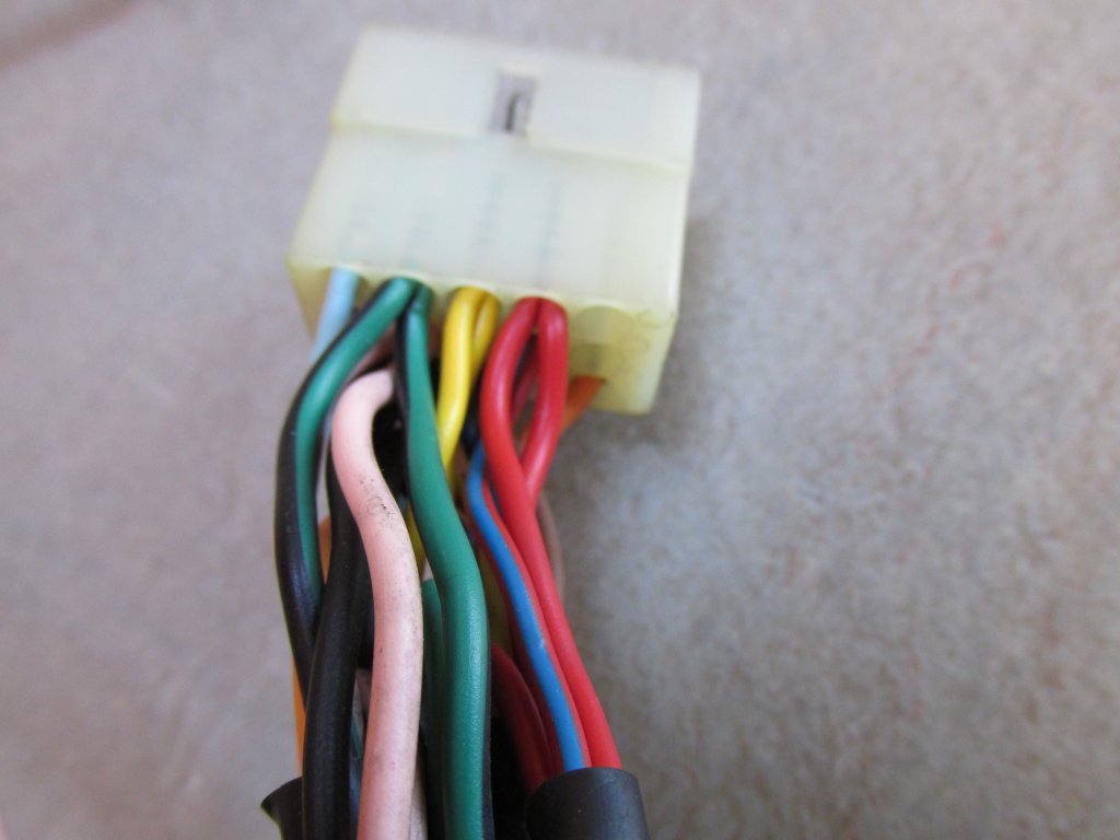 Dash wiring for a Moto Guzzi Le Mans III (MG# 28747250).