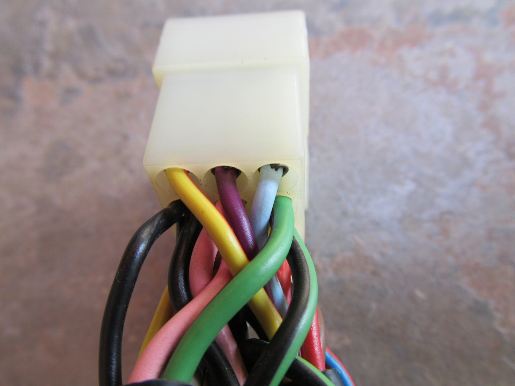 Dash wiring for a 1985 Moto Guzzi Le Mans 1000 (MG# 28747261).