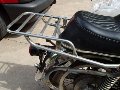 Luggage rack and back rest, Moto Guzzi photo archive of parts