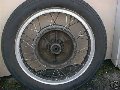 Wheel rear, Moto Guzzi photo archive of parts